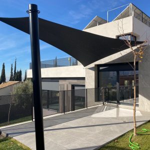 Toldos Vela 14 DISENO Velas negras particular El Serralo Antonia 2024 7