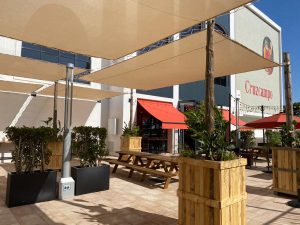 PORTADA Toldo con cinta ollaos Cruzcampo 2022 16