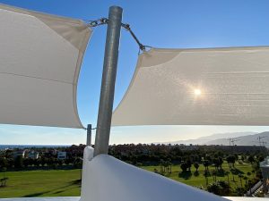 Vela con cable triangular Molina Olea Mar 1