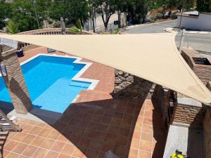 Toldos Vela 13 Vela triangular marron Vivienda Particular 2022 1