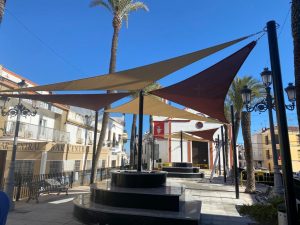 Velas plaza Lantejuela Sevilla 2021 6